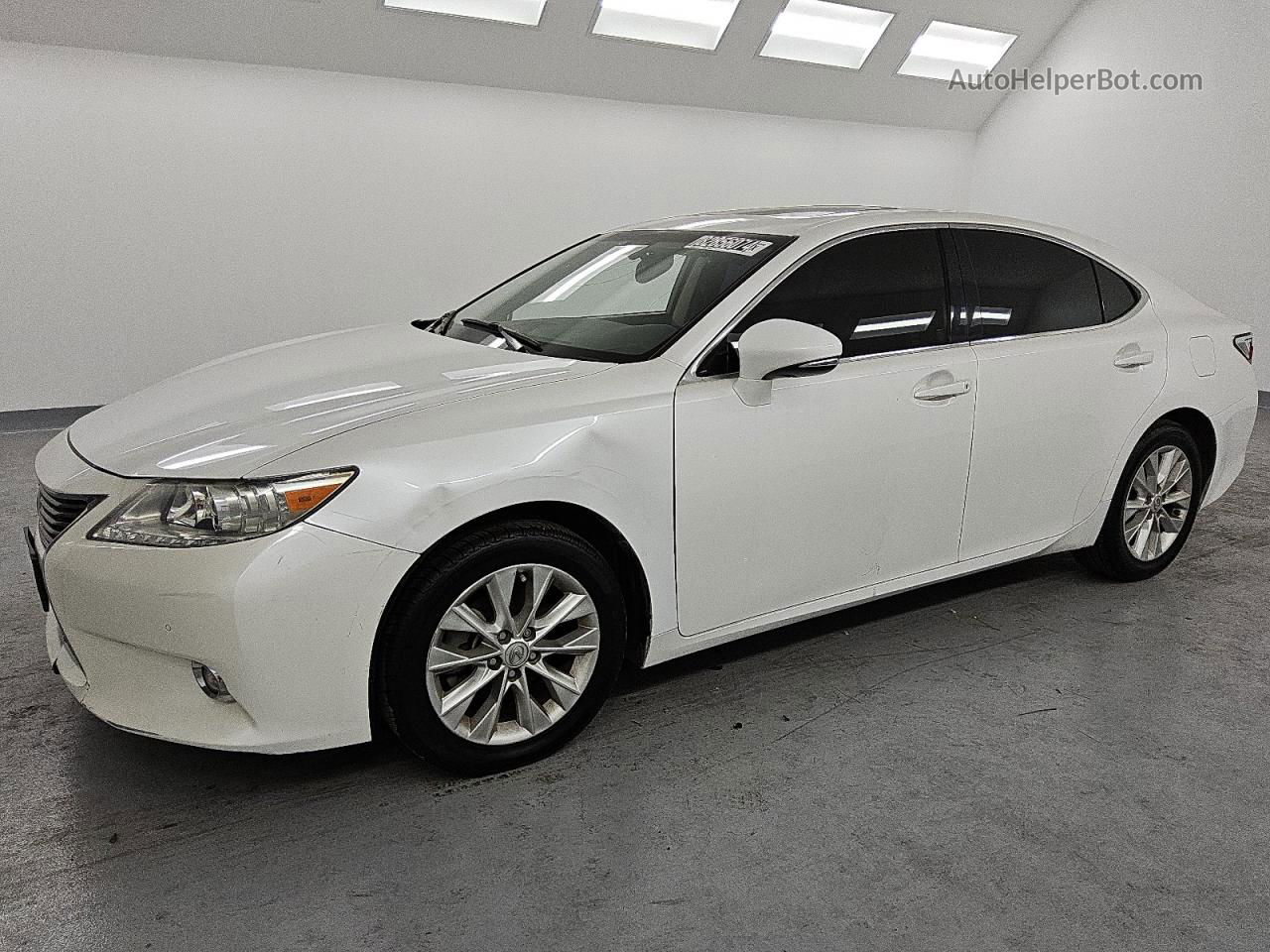 2015 Lexus Es 300h White vin: JTHBW1GG8F2090154