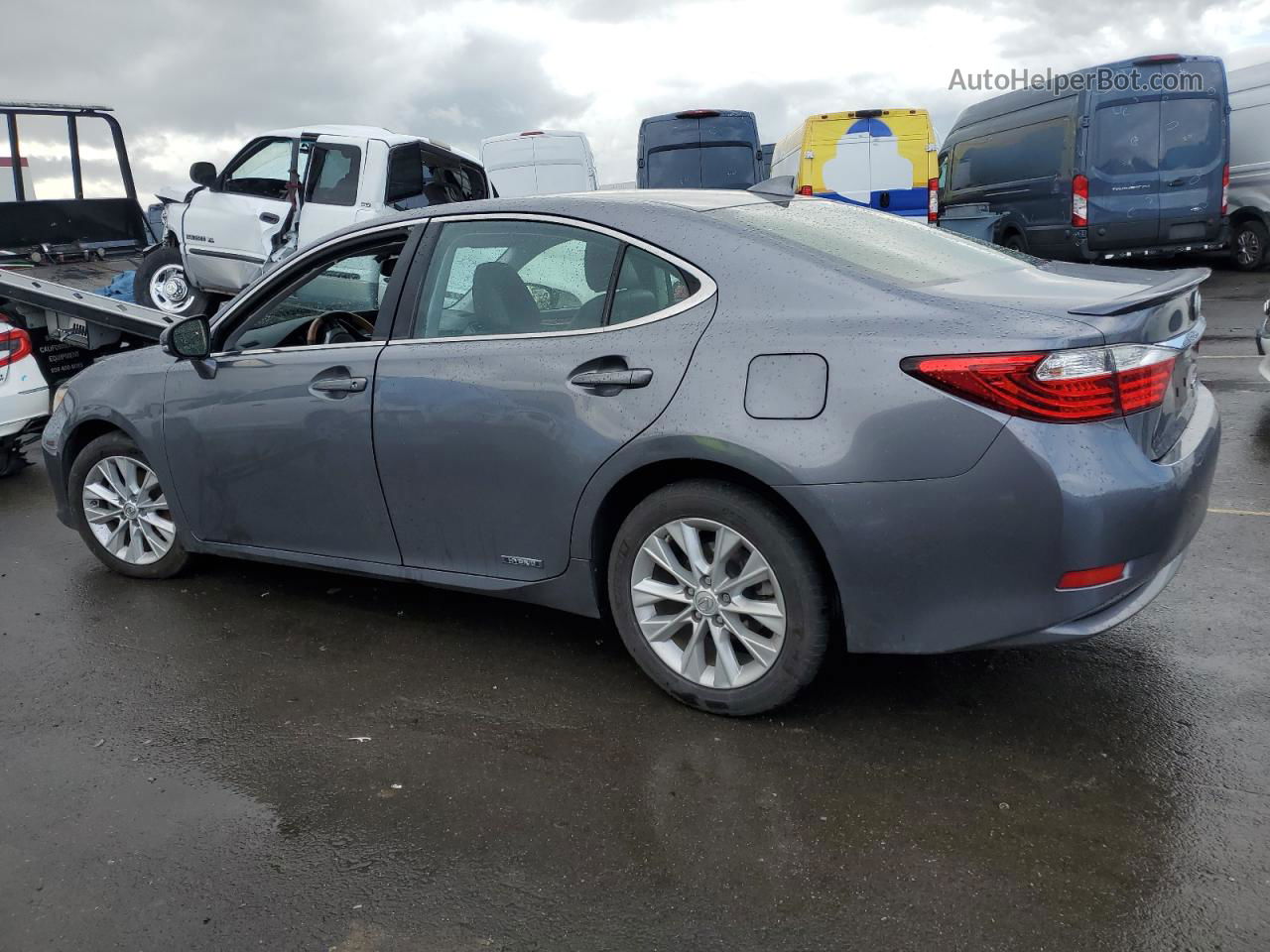 2015 Lexus Es 300h Gray vin: JTHBW1GG8F2090249