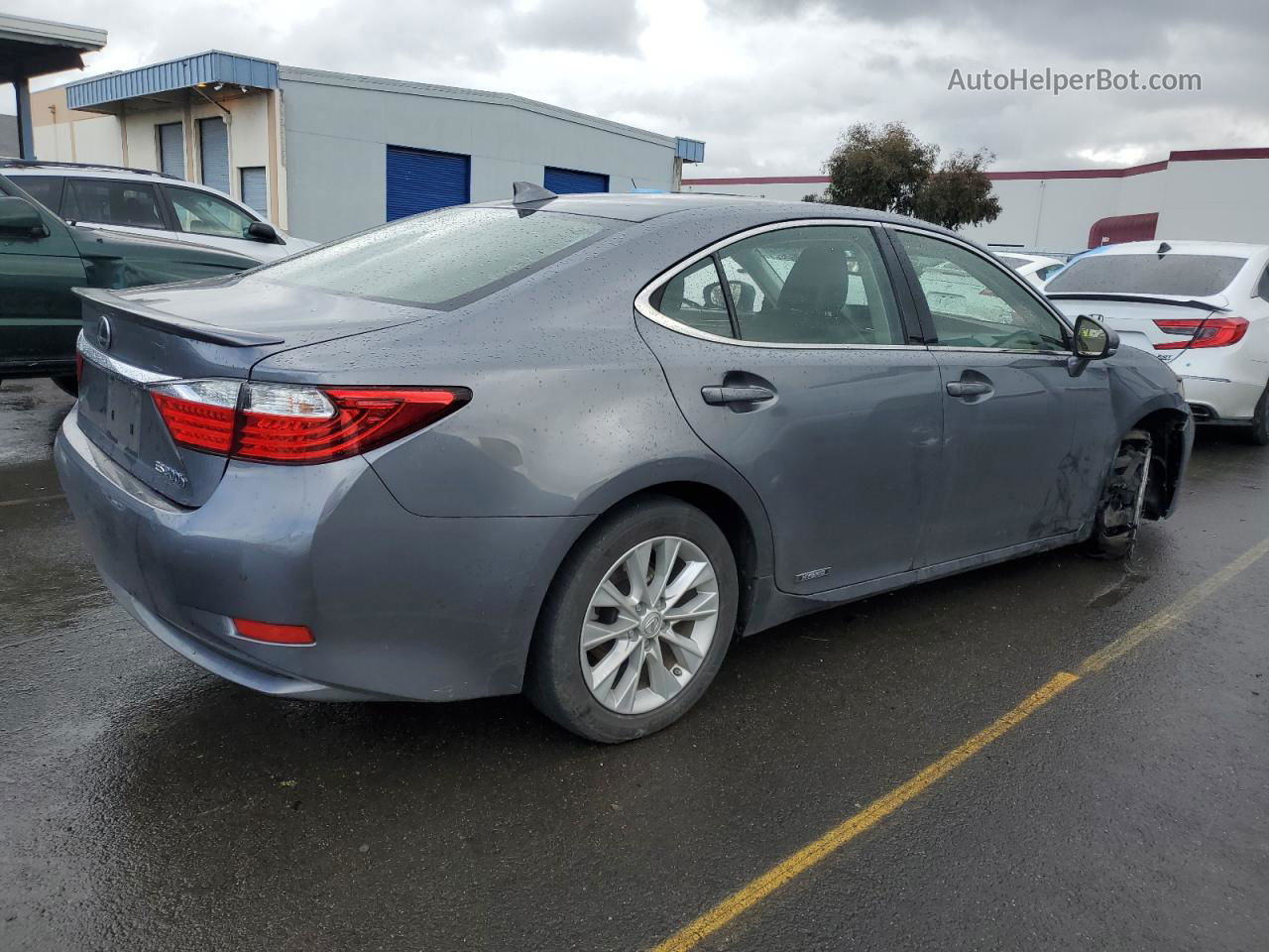 2015 Lexus Es 300h Gray vin: JTHBW1GG8F2090249