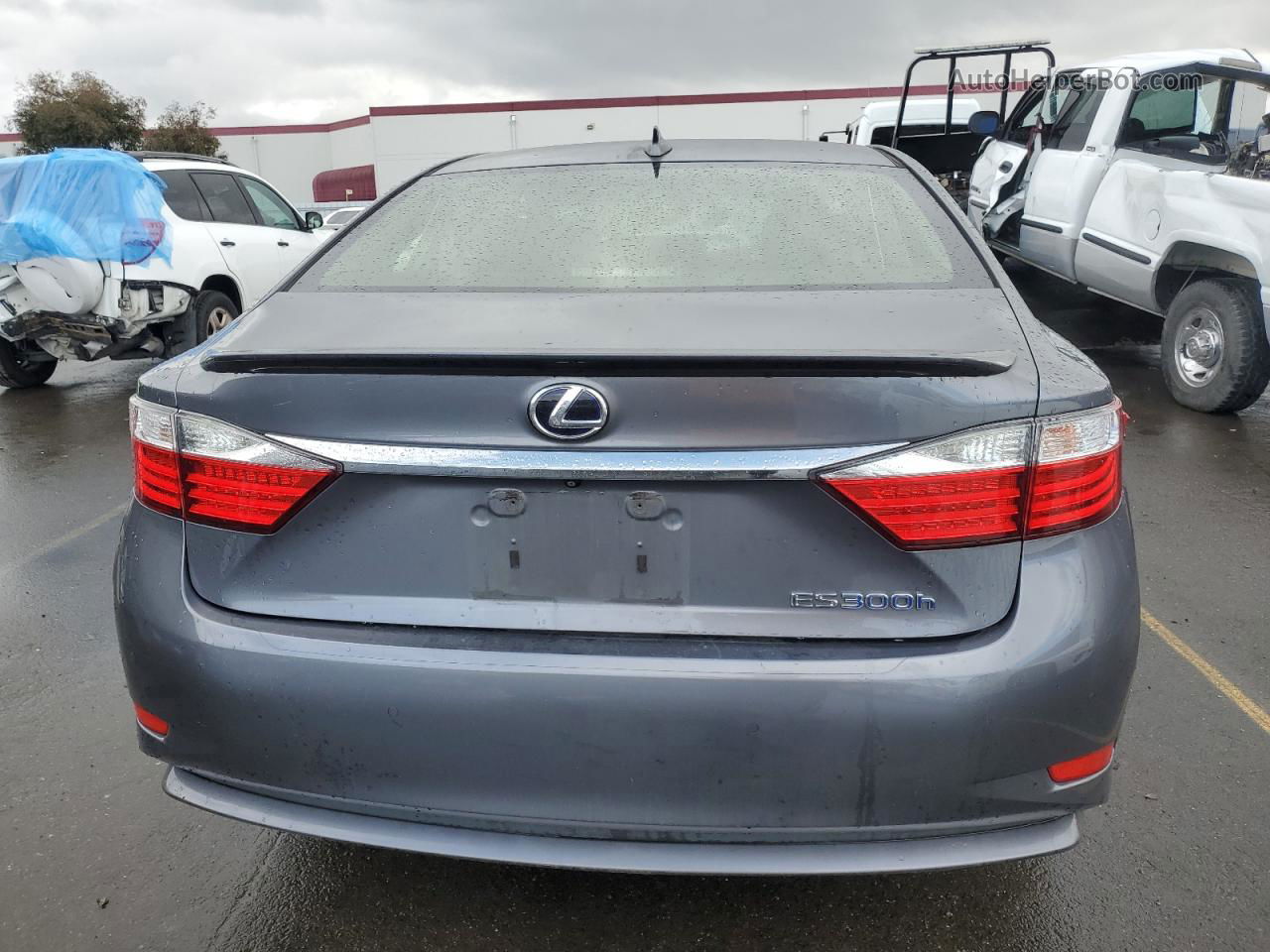 2015 Lexus Es 300h Gray vin: JTHBW1GG8F2090249