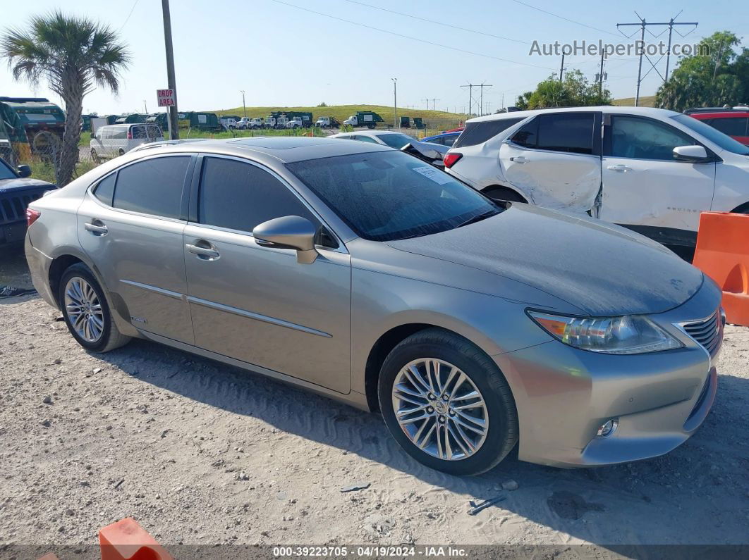 2015 Lexus Es 300h   Серебряный vin: JTHBW1GG8F2098996