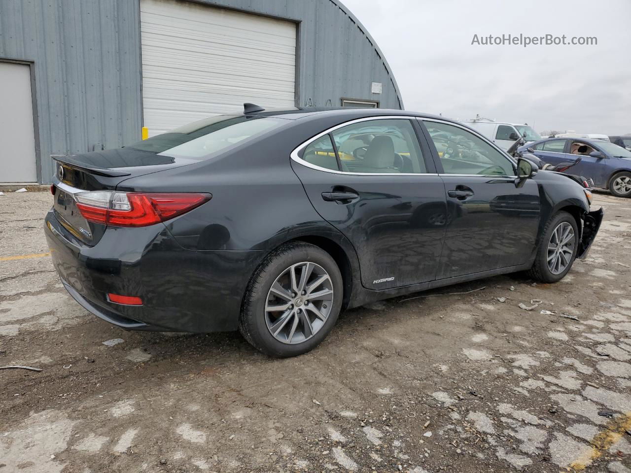 2018 Lexus Es 300h Charcoal vin: JTHBW1GG8J2193857