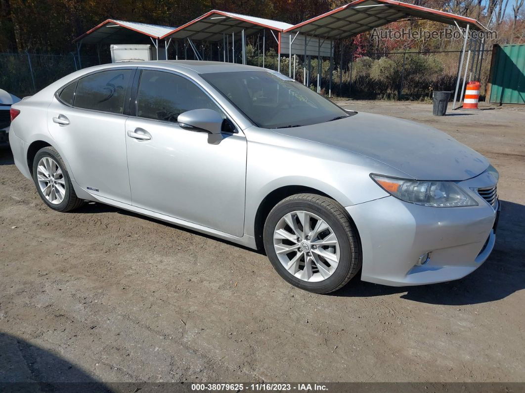 2013 Lexus Es 300h Silver vin: JTHBW1GG9D2001706