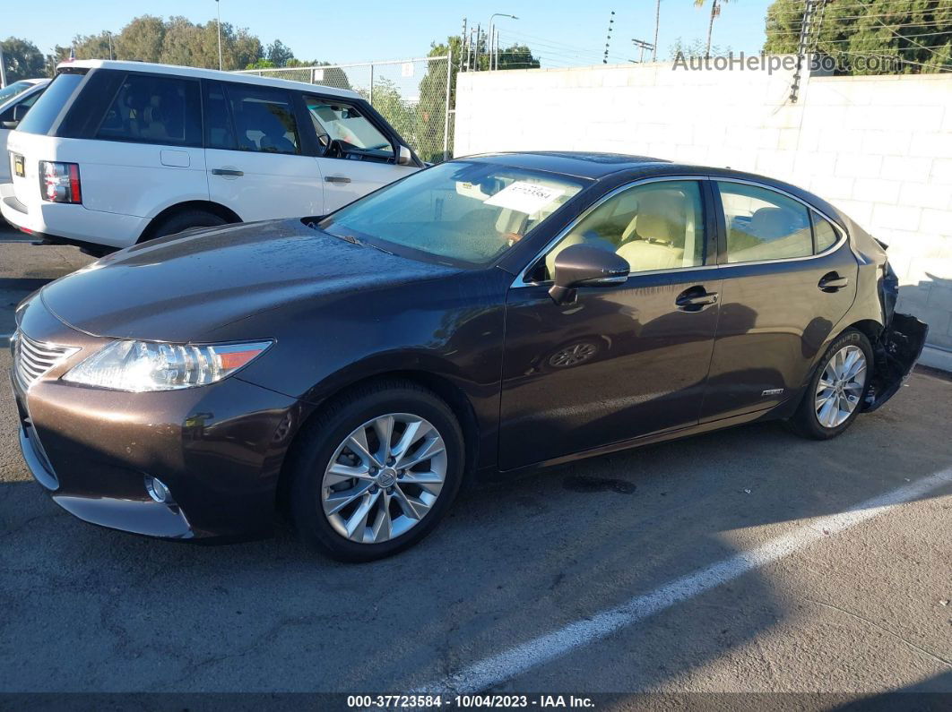 2013 Lexus Es 300h Hybrid Black vin: JTHBW1GG9D2008669