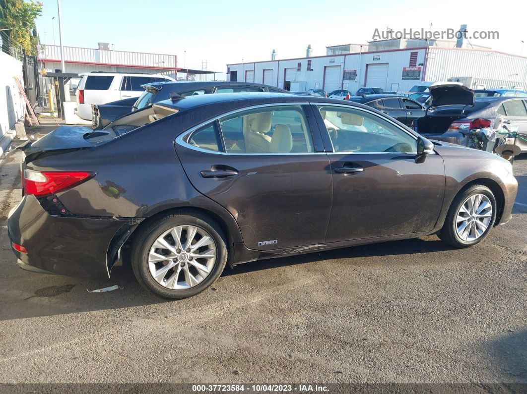 2013 Lexus Es 300h Hybrid Black vin: JTHBW1GG9D2008669