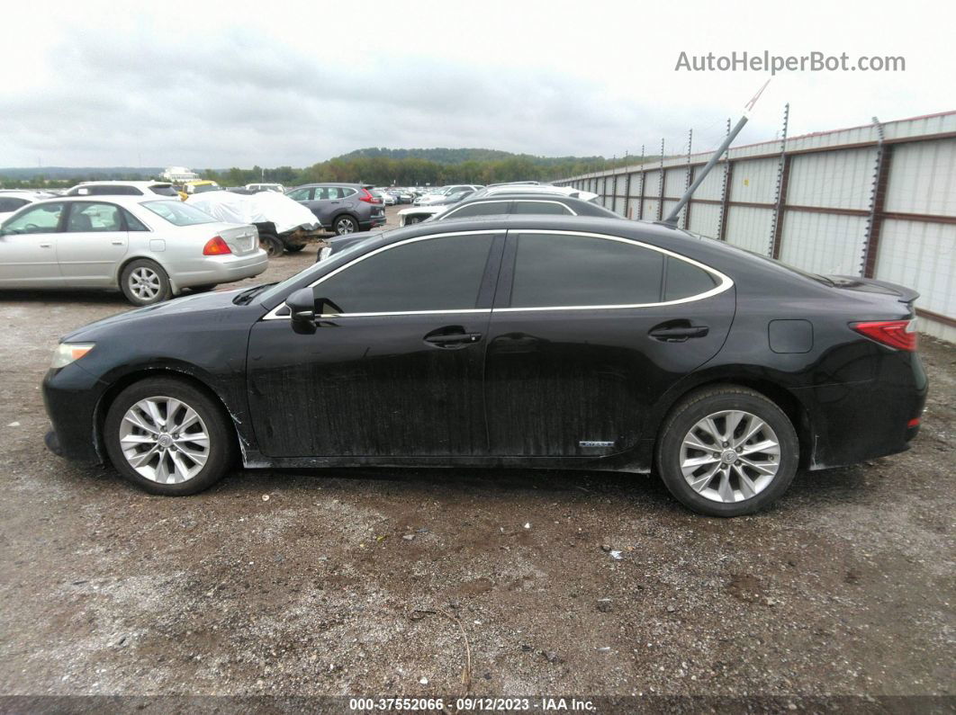 2013 Lexus Es 300h Hybrid Black vin: JTHBW1GG9D2009546