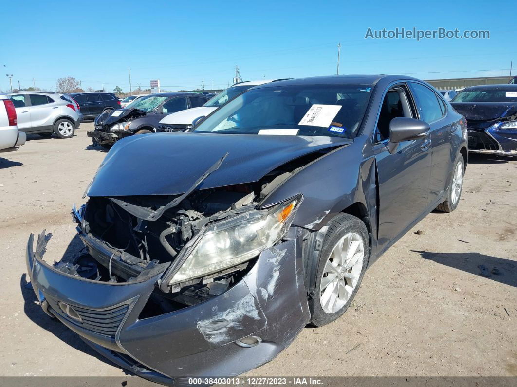 2013 Lexus Es 300h Gray vin: JTHBW1GG9D2010485