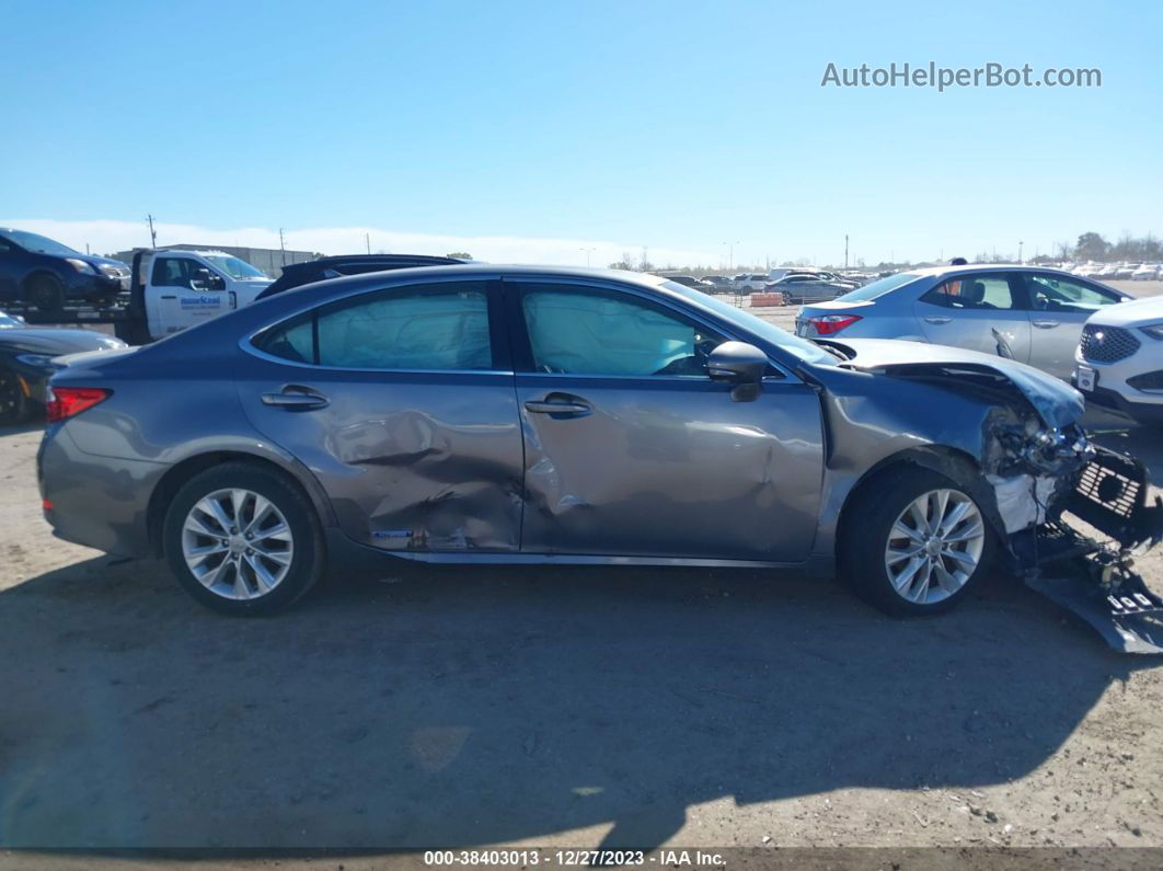 2013 Lexus Es 300h Gray vin: JTHBW1GG9D2010485