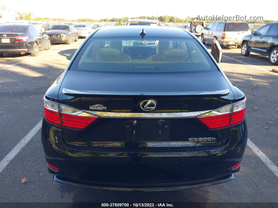 2013 Lexus Es 300h Hybrid Black vin: JTHBW1GG9D2014052