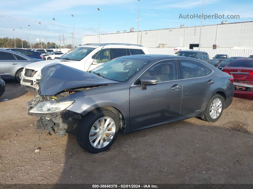 2013 Lexus Es 300h   Gray vin: JTHBW1GG9D2034110