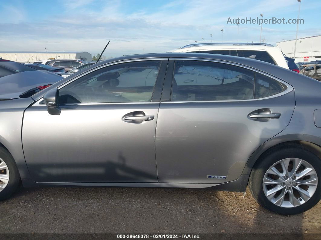 2013 Lexus Es 300h   Gray vin: JTHBW1GG9D2034110