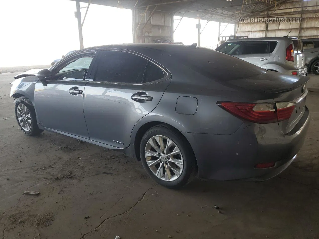 2013 Lexus Es 300h Gray vin: JTHBW1GG9D2036505