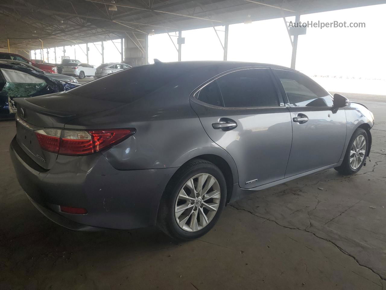 2013 Lexus Es 300h Gray vin: JTHBW1GG9D2036505