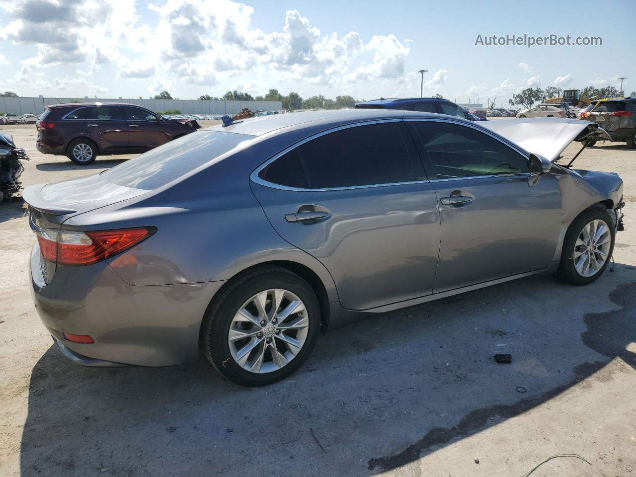 2014 Lexus Es 300h Gray vin: JTHBW1GG9E2049515