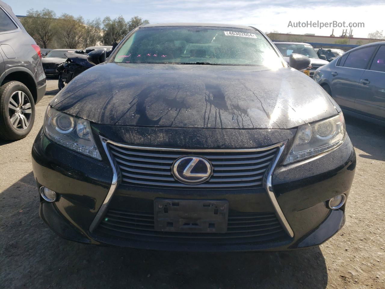 2015 Lexus Es 300h Black vin: JTHBW1GG9F2077042