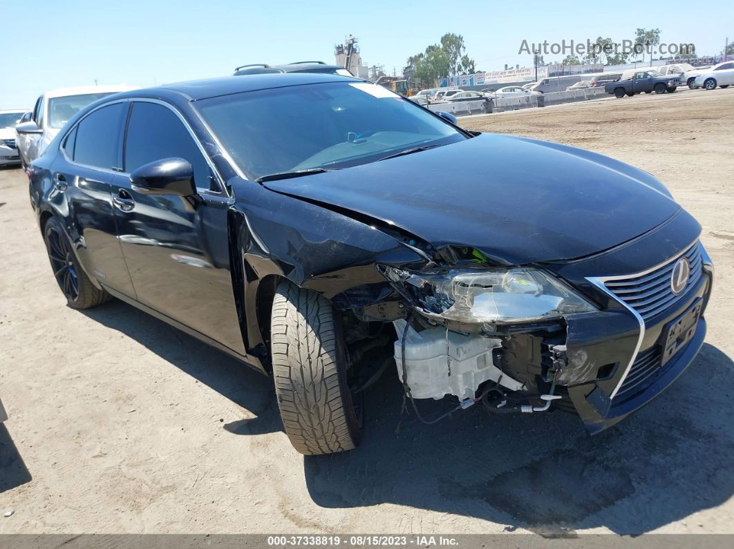 2015 Lexus Es 300h Hybrid Black vin: JTHBW1GG9F2082810