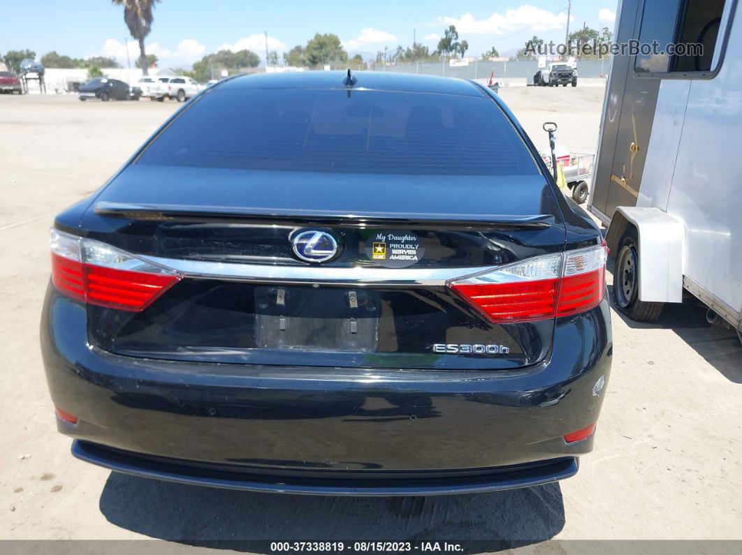 2015 Lexus Es 300h Hybrid Черный vin: JTHBW1GG9F2082810