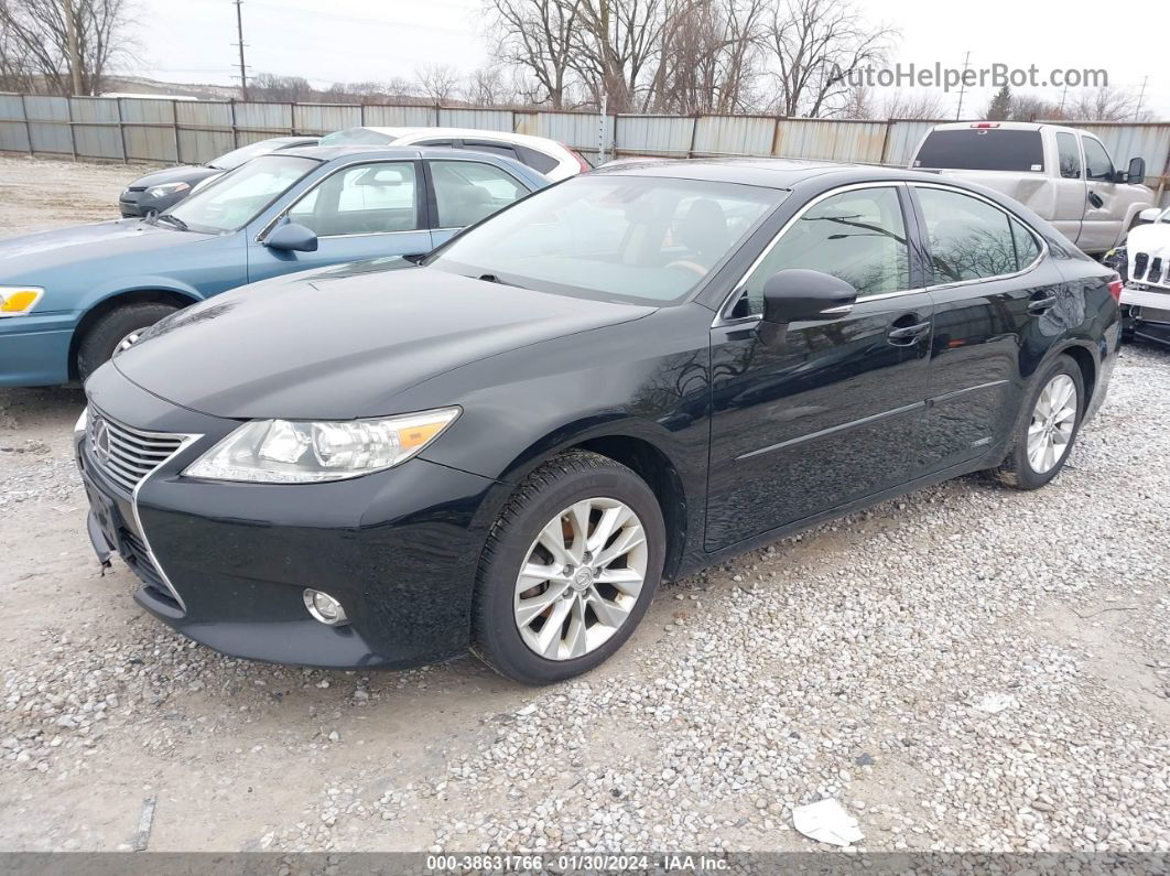 2015 Lexus Es 300h   Black vin: JTHBW1GG9F2089563