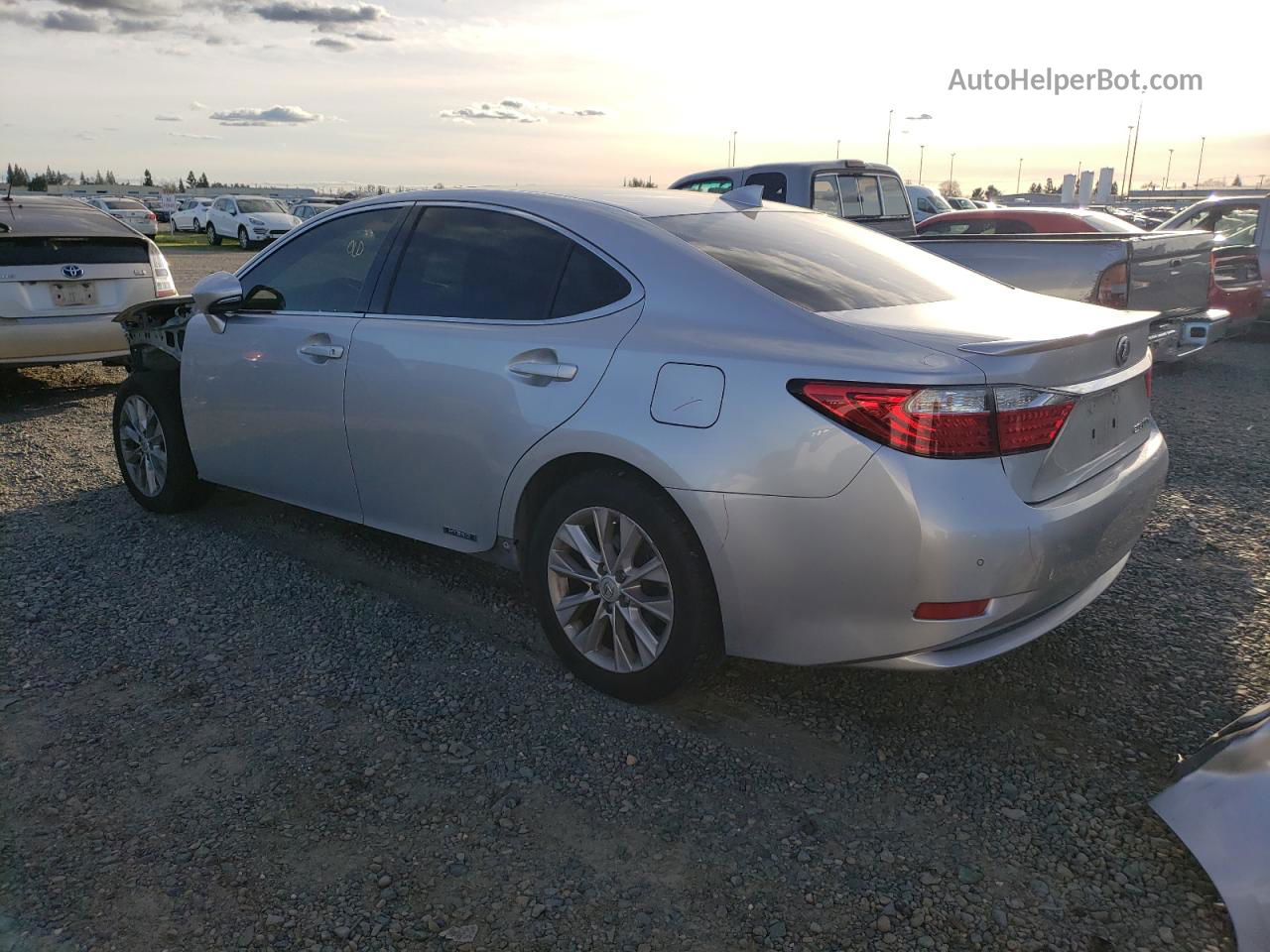 2015 Lexus Es 300h Silver vin: JTHBW1GG9F2096805