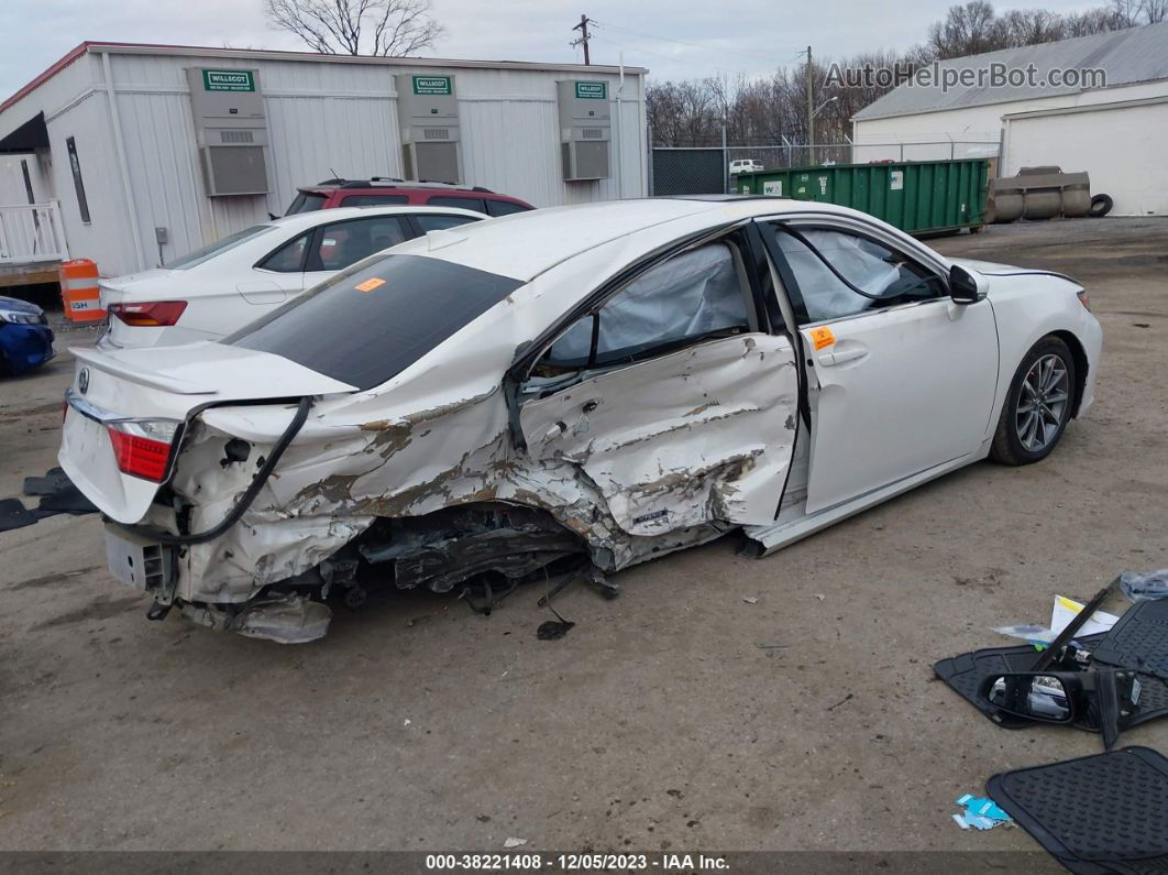 2015 Lexus Es 300h White vin: JTHBW1GG9F2100027