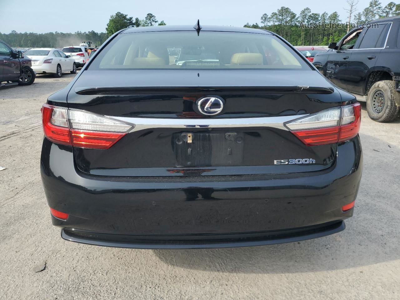 2016 Lexus Es 300h Black vin: JTHBW1GG9G2105567