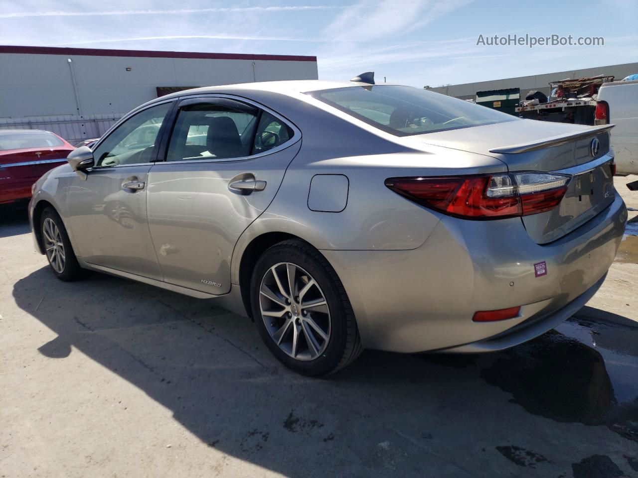 2016 Lexus Es 300h Gray vin: JTHBW1GG9G2124958