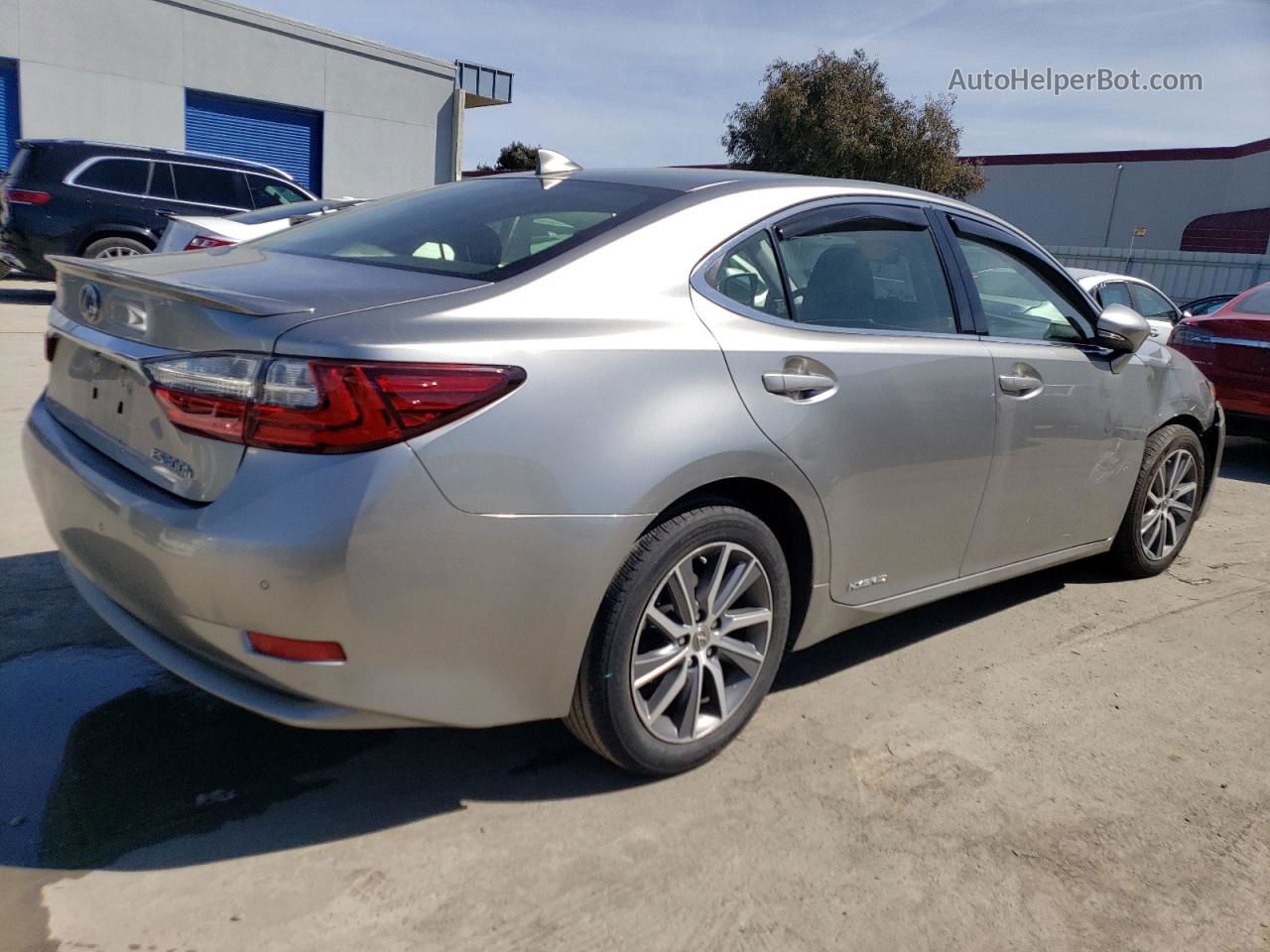 2016 Lexus Es 300h Gray vin: JTHBW1GG9G2124958