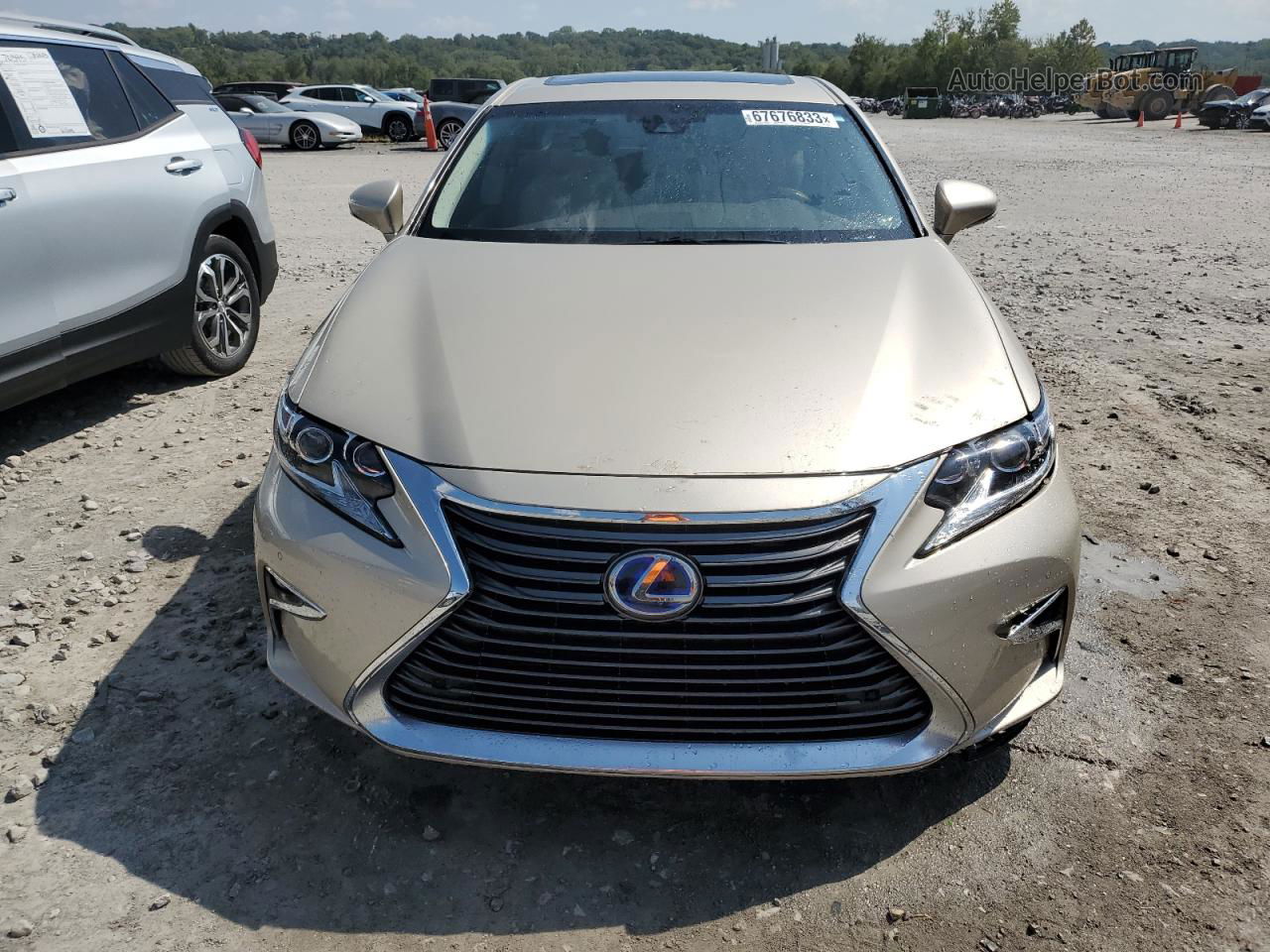 2017 Lexus Es 300h Beige vin: JTHBW1GG9H2145682