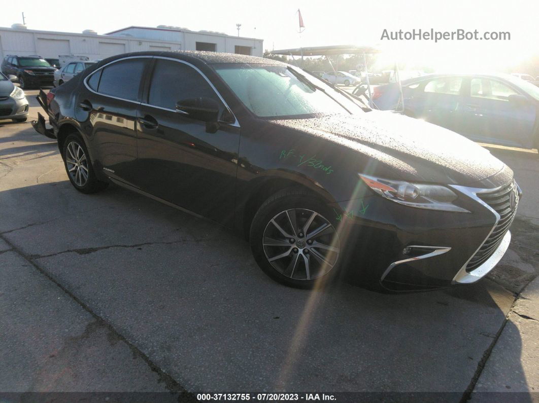 2017 Lexus Es Es 300h Black vin: JTHBW1GG9H2152082