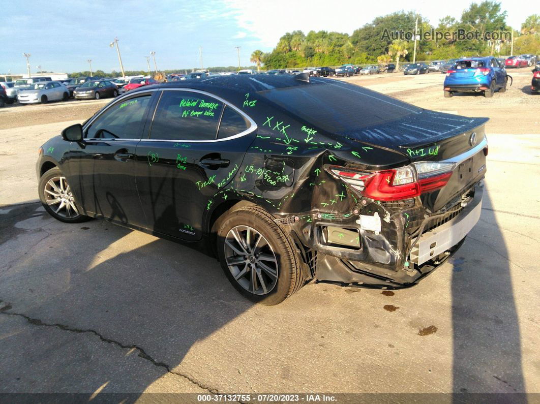 2017 Lexus Es Es 300h Black vin: JTHBW1GG9H2152082