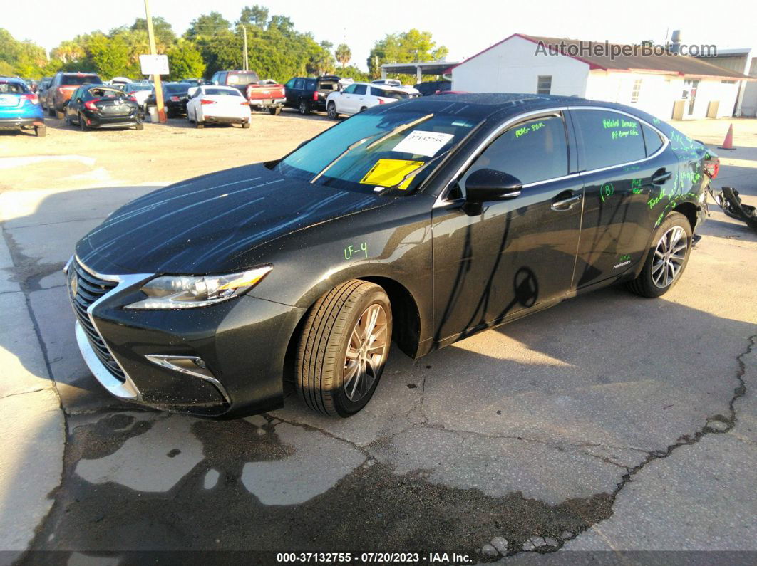 2017 Lexus Es Es 300h Black vin: JTHBW1GG9H2152082