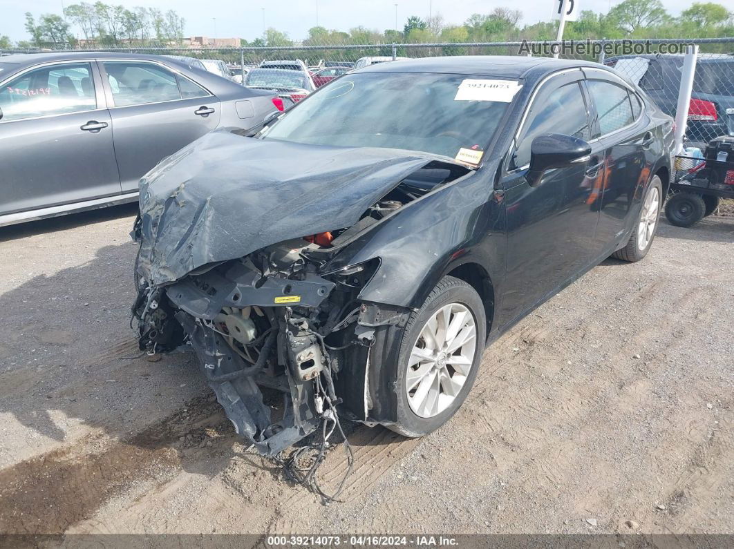 2013 Lexus Es 300h   Black vin: JTHBW1GGXD2002380