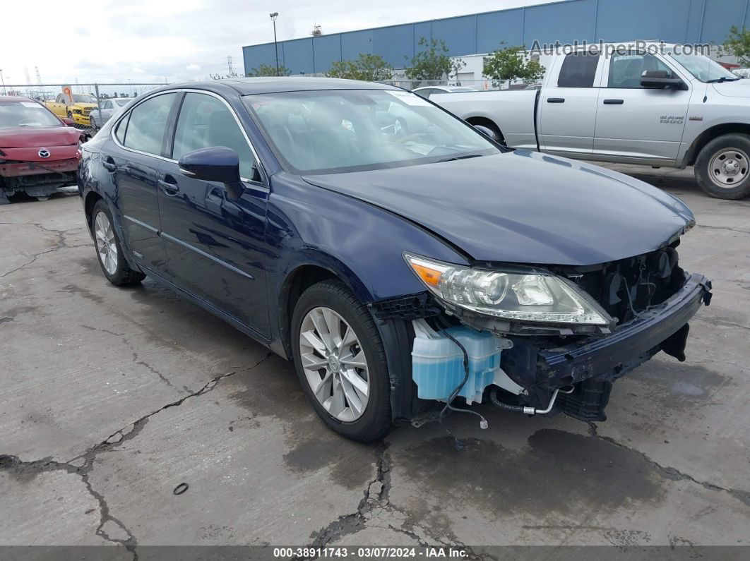 2013 Lexus Es 300h   Синий vin: JTHBW1GGXD2012505