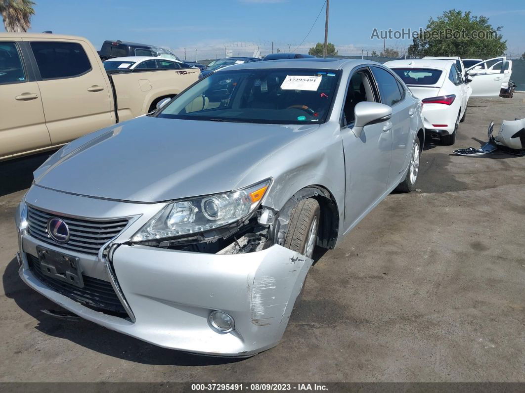 2013 Lexus Es 300h Hybrid Silver vin: JTHBW1GGXD2013413