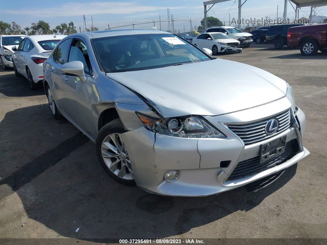 2013 Lexus Es 300h Hybrid Silver vin: JTHBW1GGXD2013413