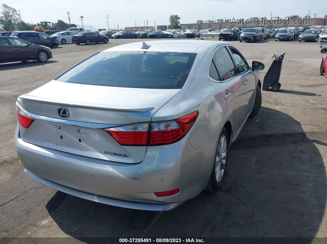 2013 Lexus Es 300h Hybrid Silver vin: JTHBW1GGXD2013413