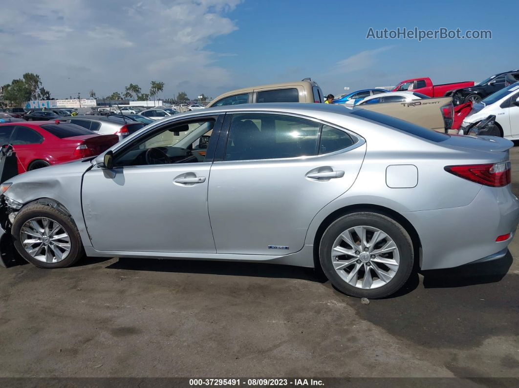 2013 Lexus Es 300h Hybrid Silver vin: JTHBW1GGXD2013413