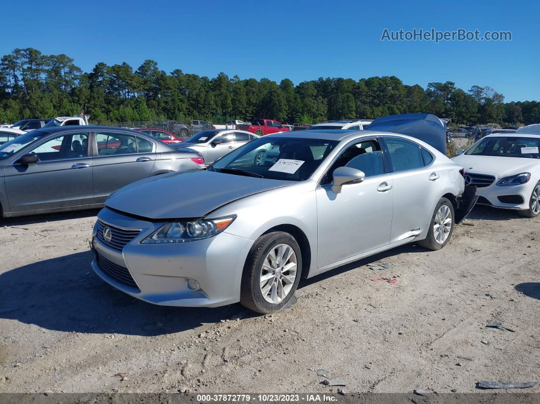 2013 Lexus Es 300h Hybrid Серебряный vin: JTHBW1GGXD2017980