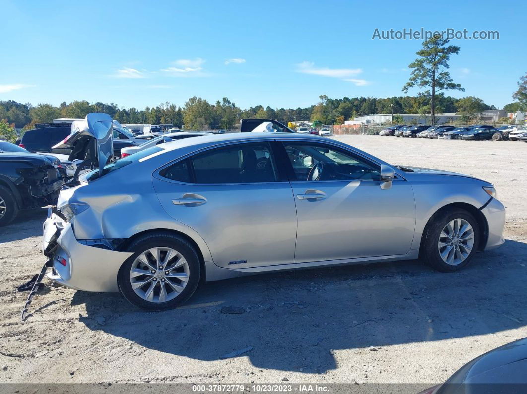 2013 Lexus Es 300h Hybrid Silver vin: JTHBW1GGXD2017980