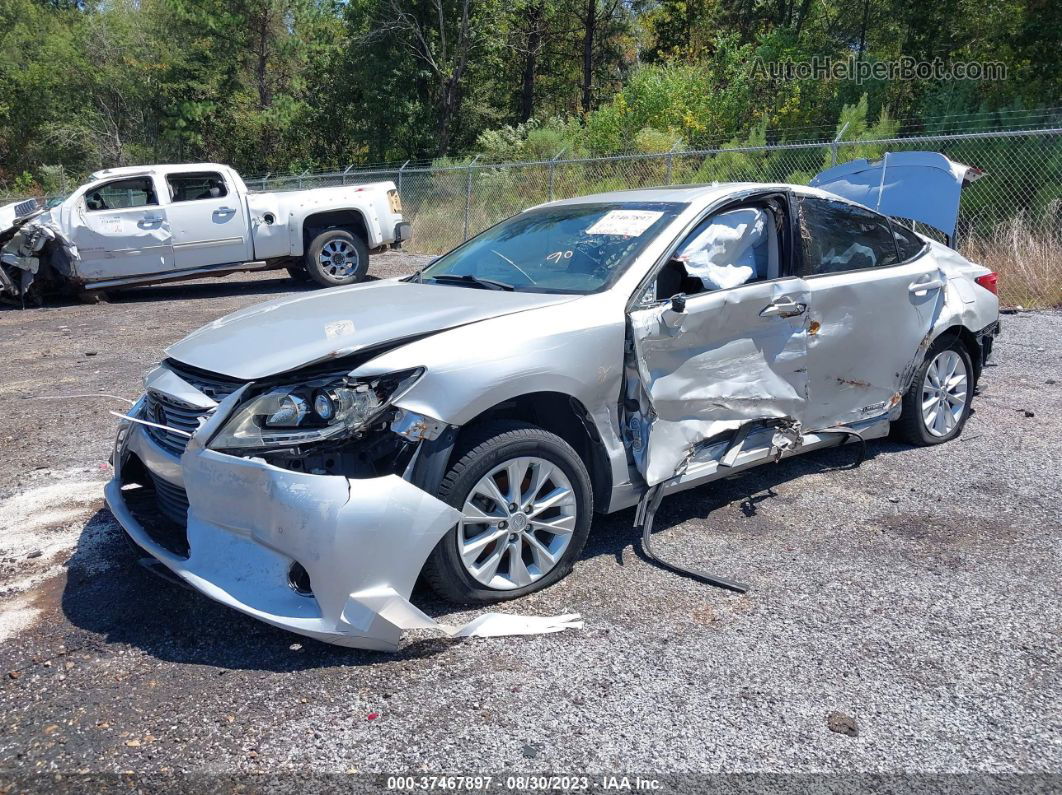 2013 Lexus Es 300h Hybrid Silver vin: JTHBW1GGXD2023195