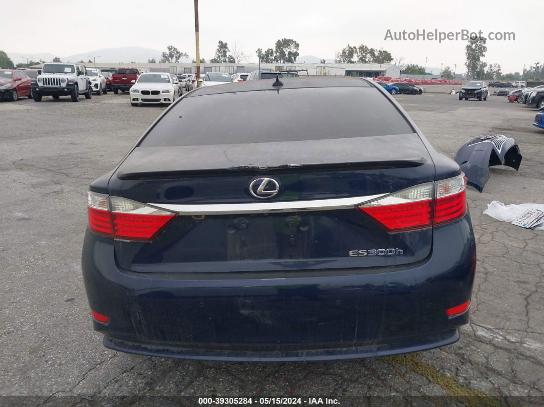 2013 Lexus Es 300h   Black vin: JTHBW1GGXD2024928