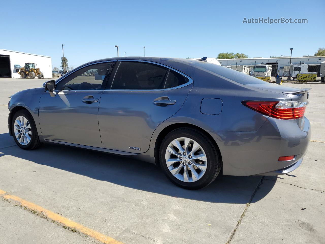 2014 Lexus Es 300h Gray vin: JTHBW1GGXE2054254