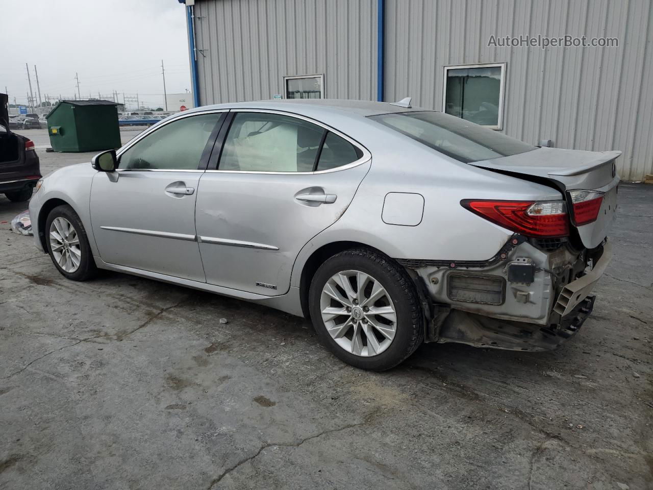 2014 Lexus Es 300h Silver vin: JTHBW1GGXE2064055