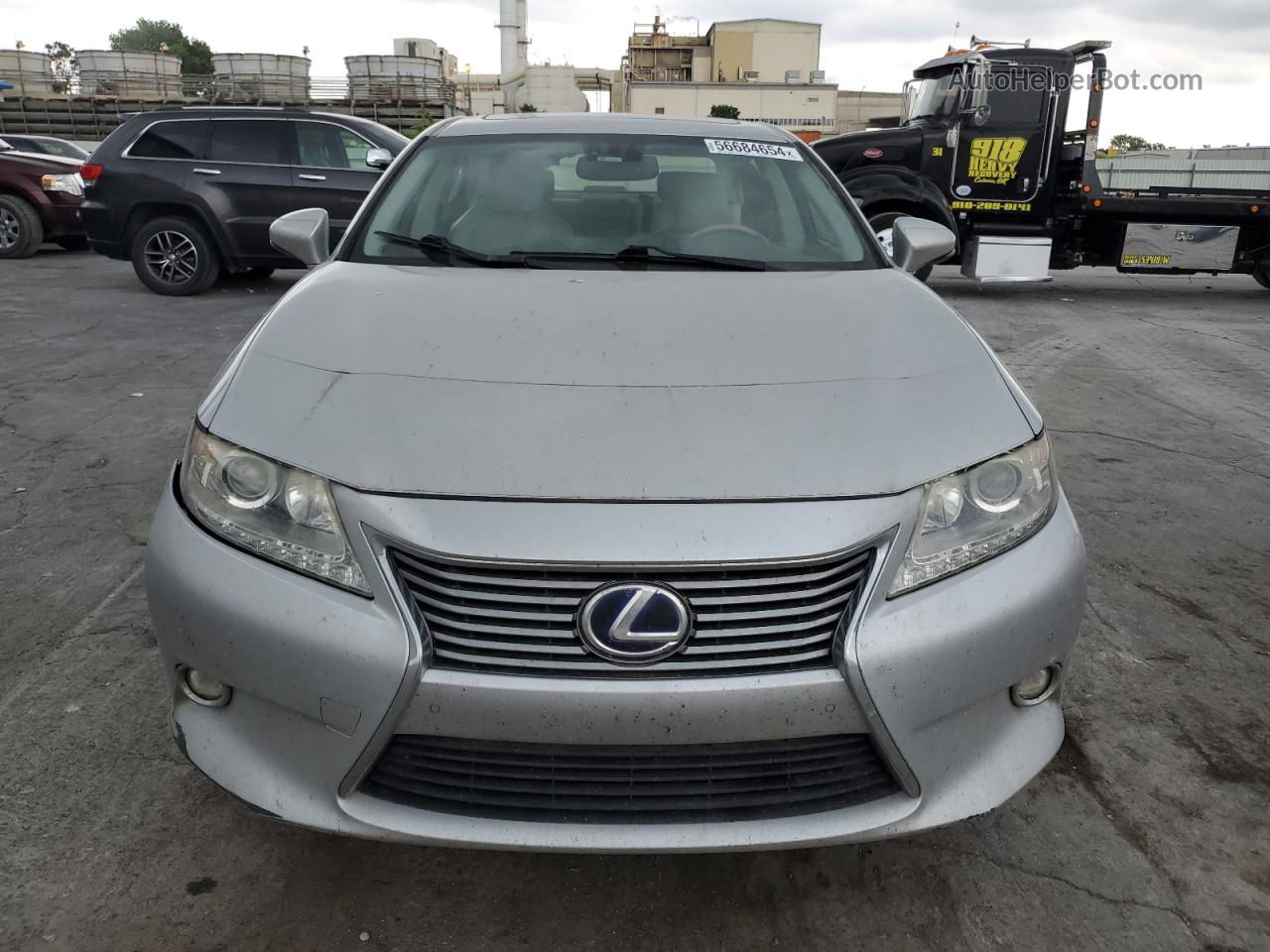 2014 Lexus Es 300h Silver vin: JTHBW1GGXE2064055