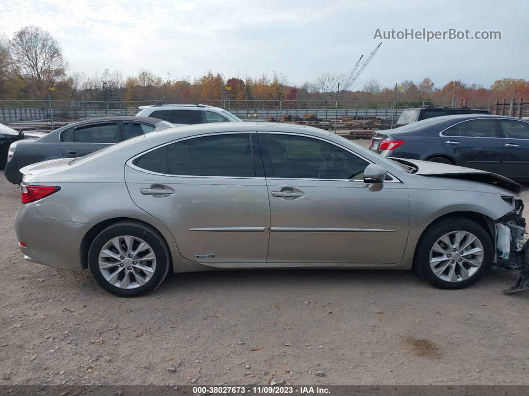 2015 Lexus Es 300h Hybrid Gray vin: JTHBW1GGXF2079558