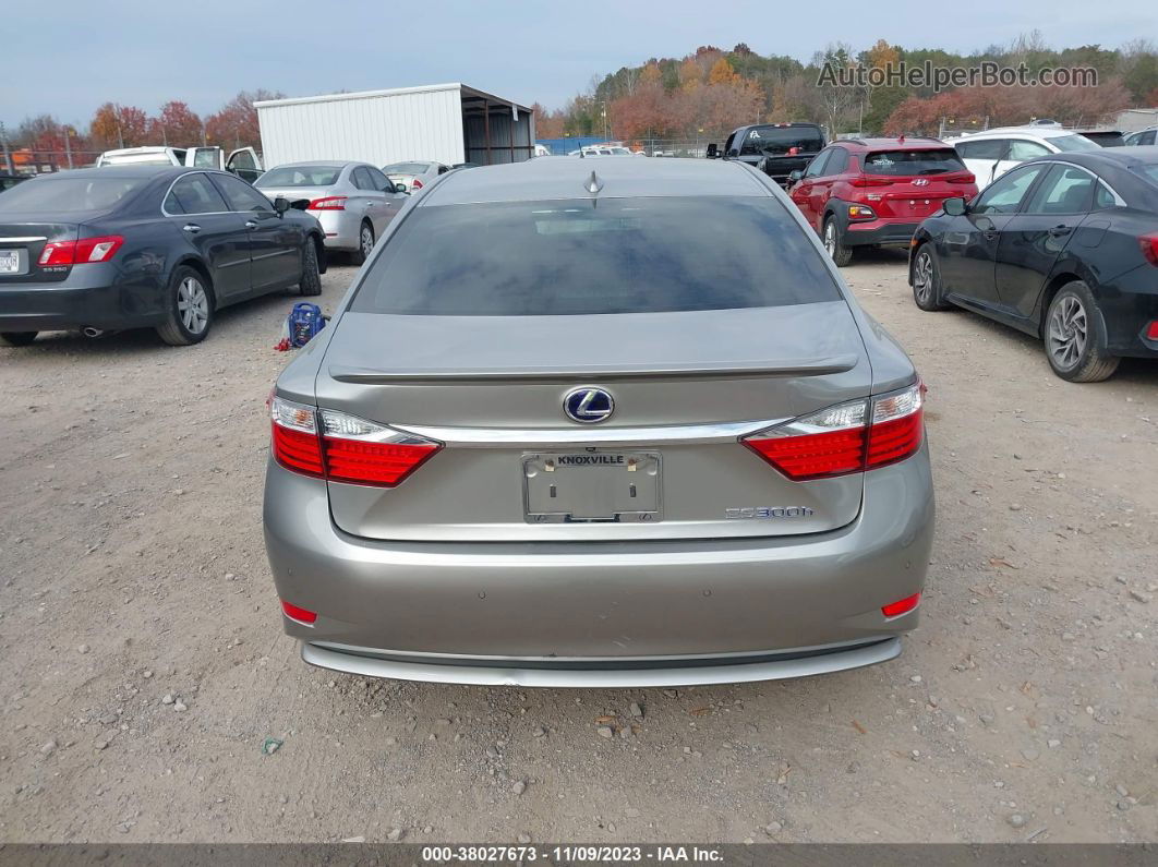 2015 Lexus Es 300h Hybrid Gray vin: JTHBW1GGXF2079558