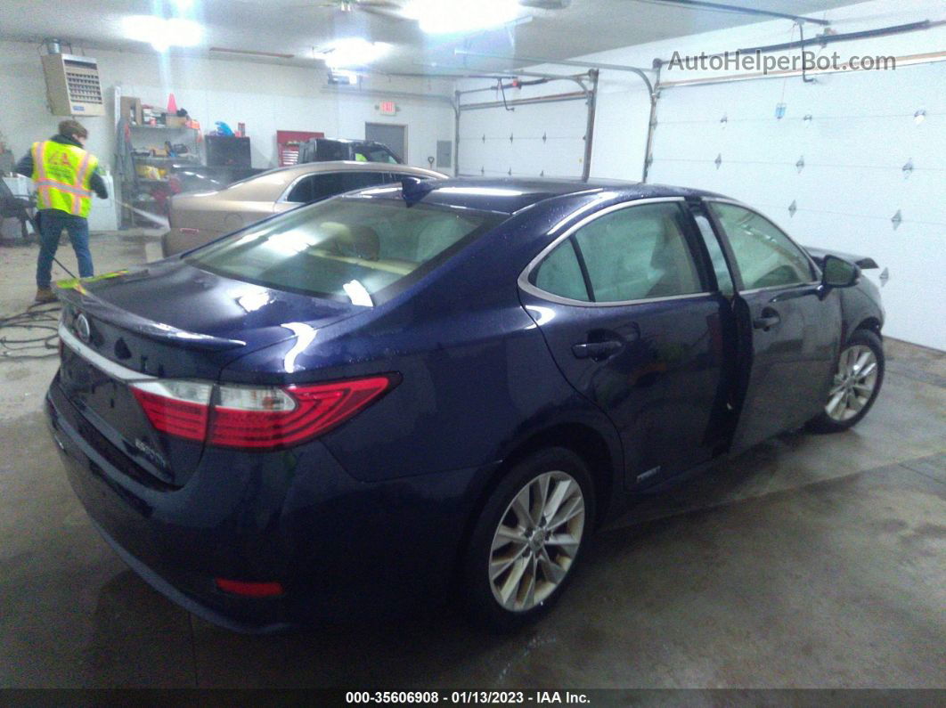 2015 Lexus Es 300h Hybrid Blue vin: JTHBW1GGXF2079642