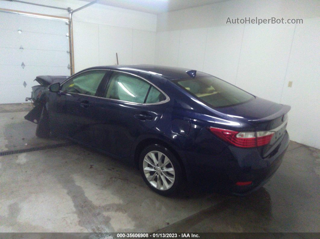 2015 Lexus Es 300h Hybrid Синий vin: JTHBW1GGXF2079642