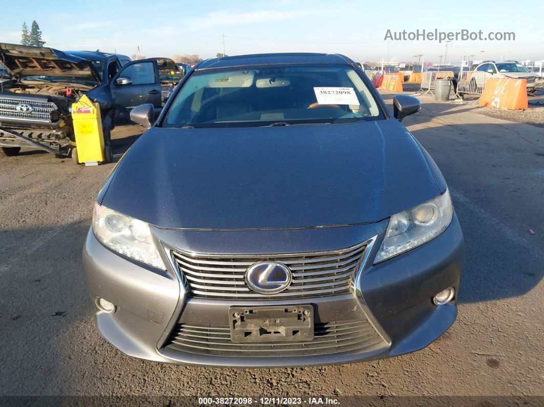 2015 Lexus Es 300h Gray vin: JTHBW1GGXF2082671