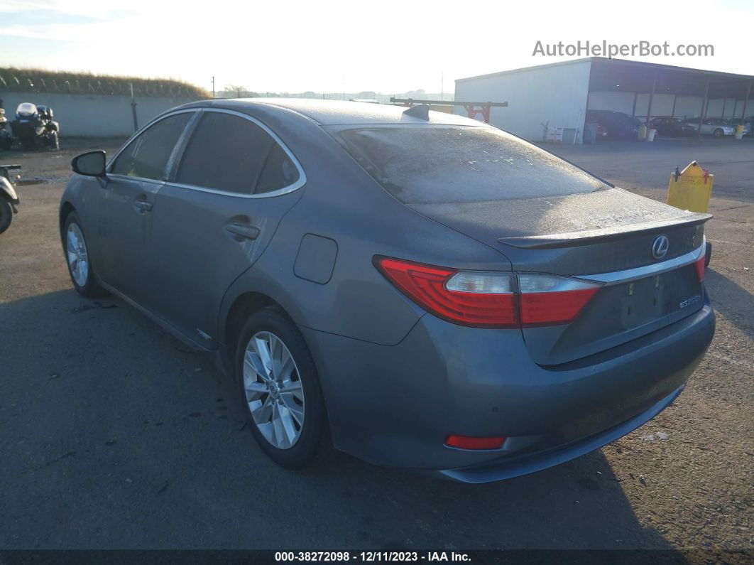 2015 Lexus Es 300h Gray vin: JTHBW1GGXF2082671